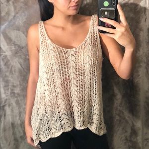 Staring at Stars Crochet Tank